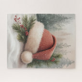 Wintermützen-Rätsel Puzzle (Horizontal)