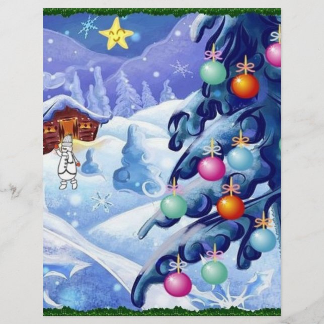 Winternacht (Vorderseite)