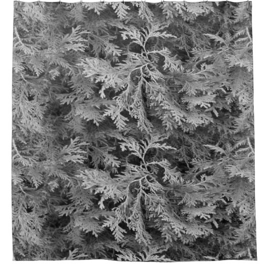 Winternacht Duschvorhang (Vorderseite)