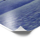 Winternacht Fotodruck (Ecke)