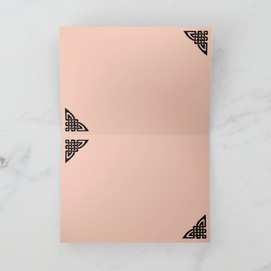 Winternacht Karte (Innenseite)