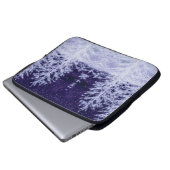 Winternacht Laptopschutzhülle (Vorne Knopf)
