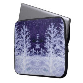 Winternacht Laptopschutzhülle (Vorderseite Links)