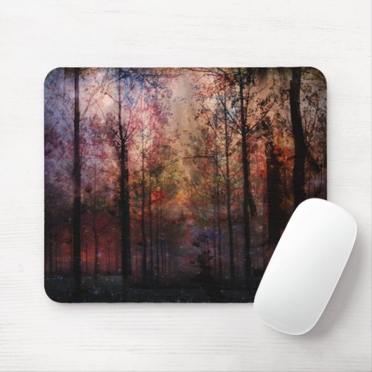 Winternacht Mousepad (Mit Mouse)