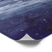 Winternacht Poster (Ecke)