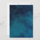 Winternacht Save the Date Einladung (Rückseite)