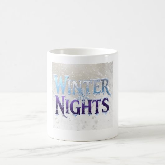 Winternächte Kaffeetasse (Mittel)