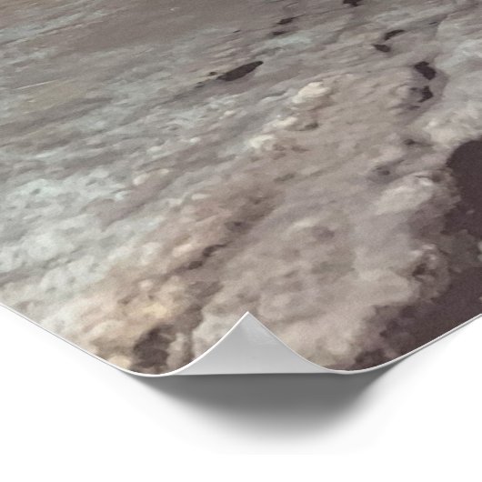 Winternachtposter Poster (Ecke)