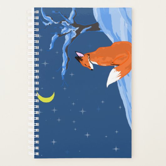Winternachtsfox Planer (Vorderseite)