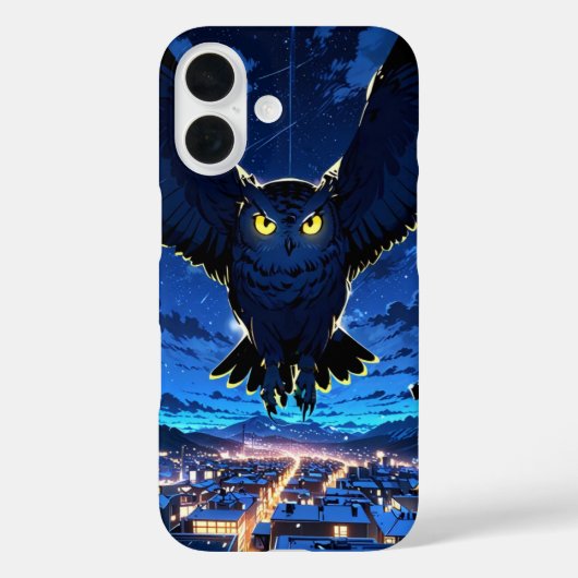 Winternachtsschale Case-Mate iPhone Hülle (Rückseite)