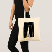 Winternachtsspaziergang Tragetasche (Vorderseite (Produkt))