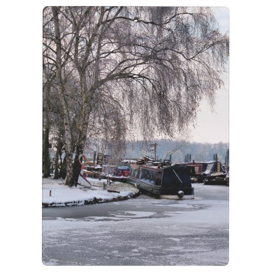 WINTERNARROWBOATS KLEMMBRETT (Rückseite)