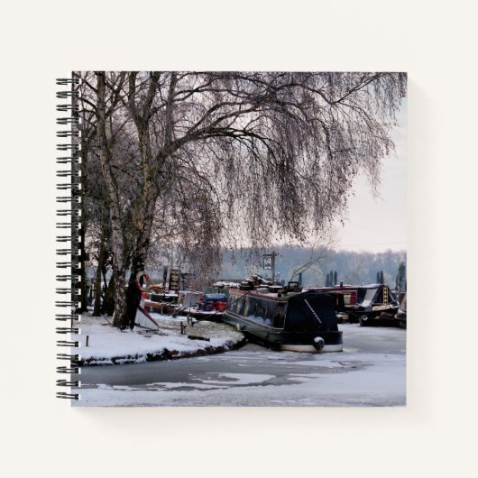 WINTERNARROWBOATS NOTIZBUCH (Vorderseite)