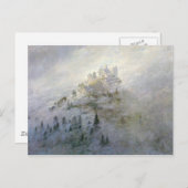 Winternebel auf den Bergen 1808 Postkarte (Vorne/Hinten)