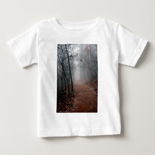 Winternebel - Kein Ende im Sight auf dem Weg Gesch Baby T-shirt (Vorderseite)