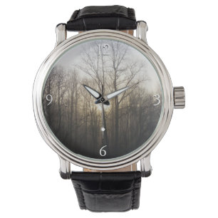 Winternebel Naturfotografie Armbanduhr