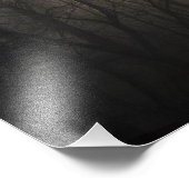 Winternebel Naturfotografie Fotodruck (Ecke)