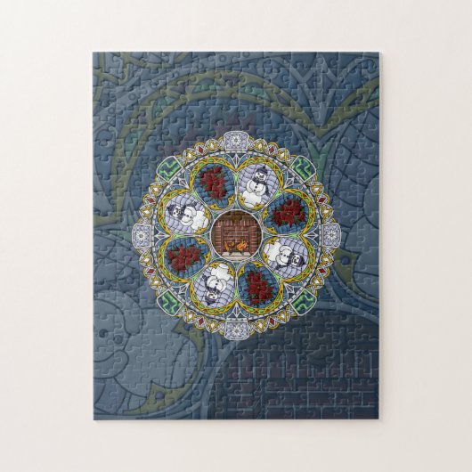 Winterneuzeitpuzzle Puzzle (Vertikal)