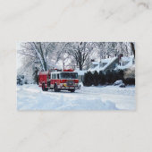 Winternotstand Visitenkarte (Rückseite)