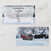 Winternotstand Visitenkarte (Vorne/Hinten)