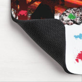 WinterPaintball im Holz Mousepad (Ecke)