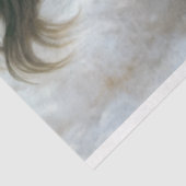 Winterpair der Running Horses Decoupage Seidenpapier (Ausschnitt)