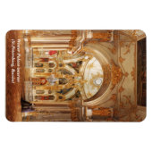 Winterpalast Interieur Premium Magnet (Horizontal)