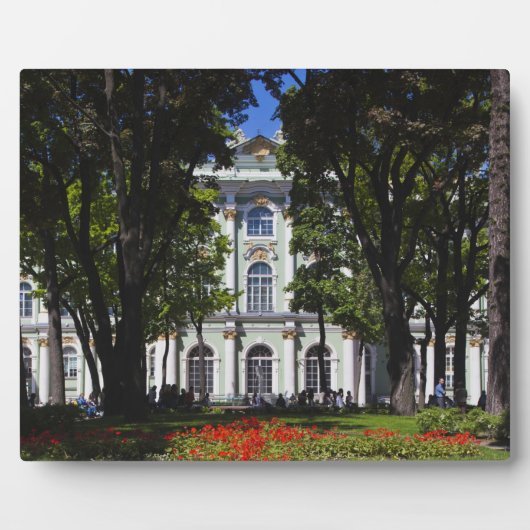 Winterpalast und Museum Hermitage Fotoplatte (Vorderseite)