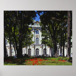 Winterpalast und Museum Hermitage Poster