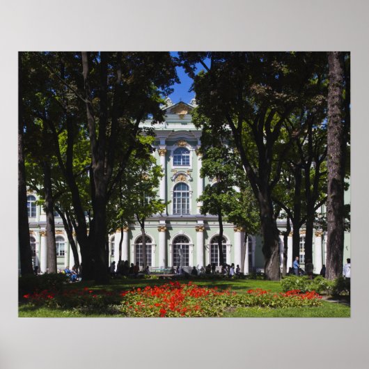 Winterpalast und Museum Hermitage Poster (Vorne)