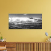 Winterpanorama Leinwanddruck (Insitu (Wohnzimmer))