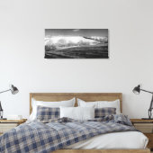 Winterpanorama Leinwanddruck (Insitu (Schlafzimmer))