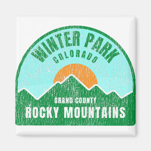 Winterpark Colorado Felsengebirge Magnet