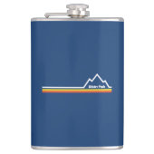 Winterpark, Colorado Flachmann (Vorderseite)