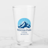 Winterpark Colorado Skigebiet Glas (Vorderseite)