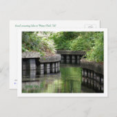 Winterpark, FL-Kanal Postkarte (Vorne/Hinten)