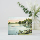 Winterpark Florida, See Osceola Vintag Postkarte (Stehend Vorderseite)