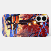 Winterparkbank Case-Mate iPhone Hülle (Rückseite (Horizontal))