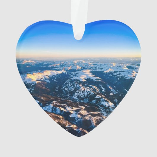 Winterparkherz Ornament (Rückseite)