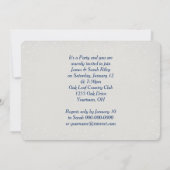 WinterParty Einladung (Rückseite)