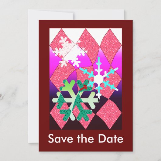 WinterParty Save The Date (Vorderseite)