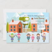 Winterpause Einladung (Vorderseite)