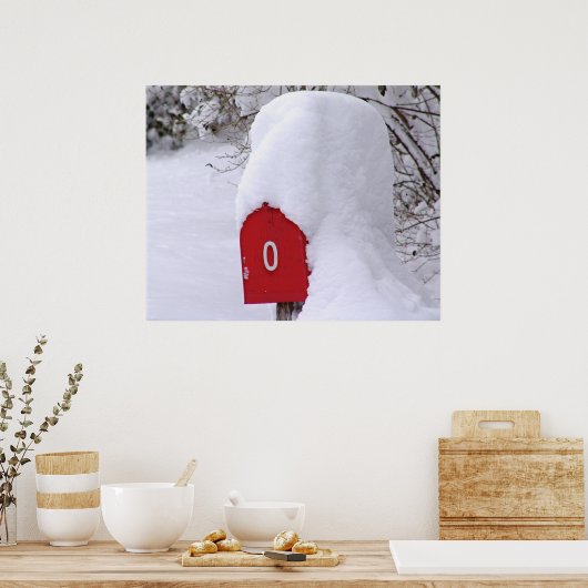 Winterpause Poster (Küche)