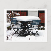 Winterpause Postkarte (Vorderseite)