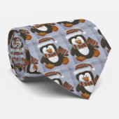 Winterpenguin-Krawatte Krawatte (Gerollt)