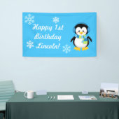 Winterpenguin-Party-Banner Banner (Messeveranstaltung)