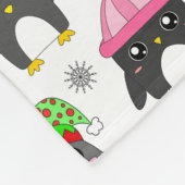 Winterpentiere Fleecedecke (Ecke)