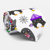 Winterpentiere Krawatte (Gerollt)