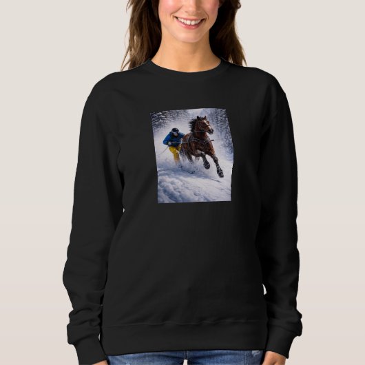 Winterpferd | Kleidung | Sweatshirts (Vorderseite)