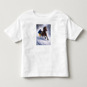 Winterpferd Kleidung T-Shirt Schuhe